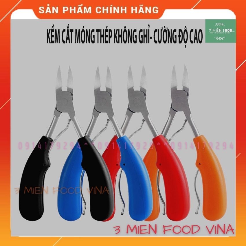 [HCM]Kềm bấm móng chuyên dụng bằng thép không gỉ,bộ kềm cắt móng tay chân,sắc bén thiết kế mới,hiệu quả cao-3 miền food