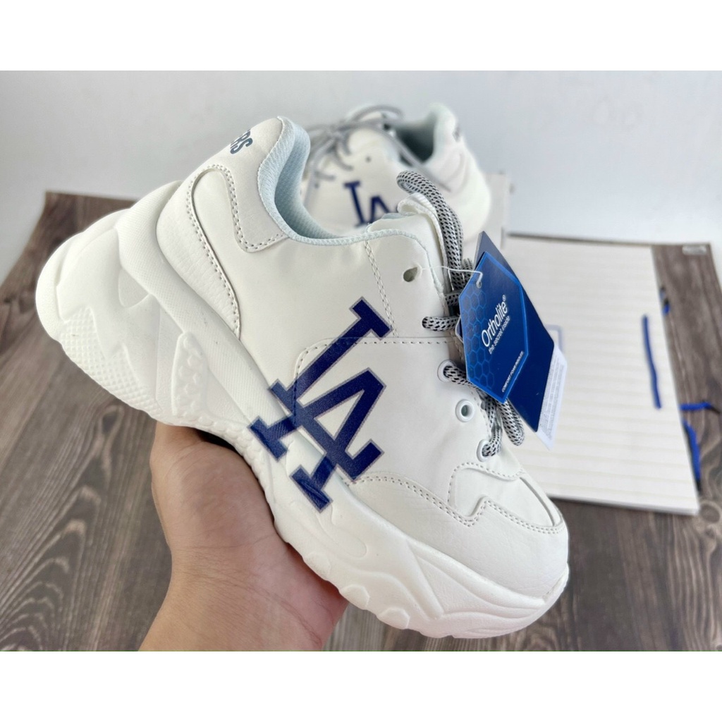 Giày thể thao độn đế MLB Boston,NY, LA bản hàng cao cấp đủ sz 36 - 43,siêu êm chân dễ phối đồ.