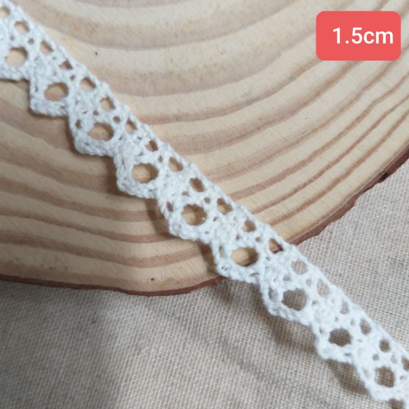 Ren chỉ cotton , size 1.3cm đến 2.5cm