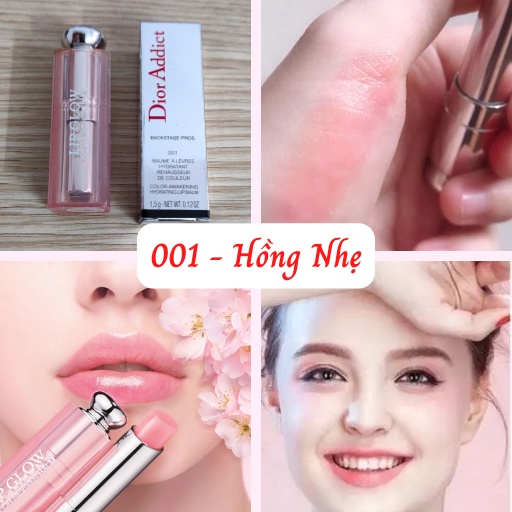 Son Dưỡng Môi Dior 001 004 Addict 1.5g Bản Tester New 2022 giá siêu hời