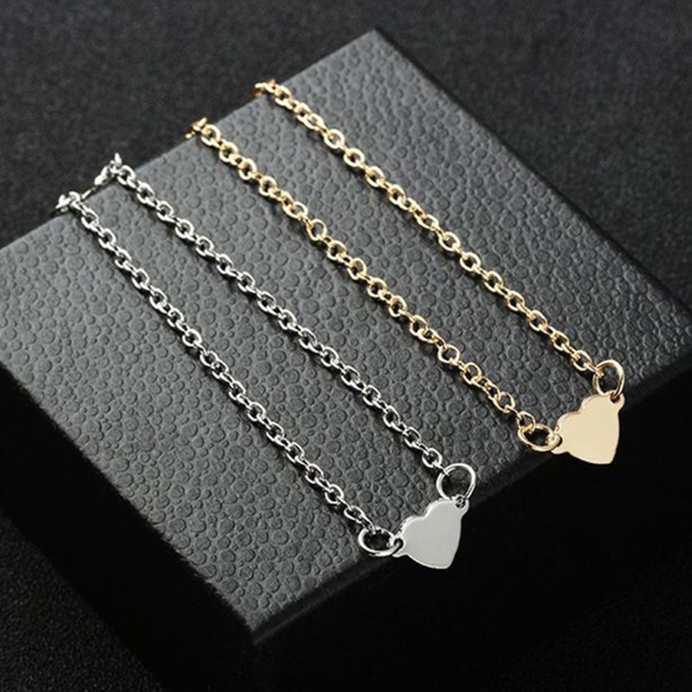 Vòng Đeo Tay Mặt Trái Tim Thời Trang Cho Nữ