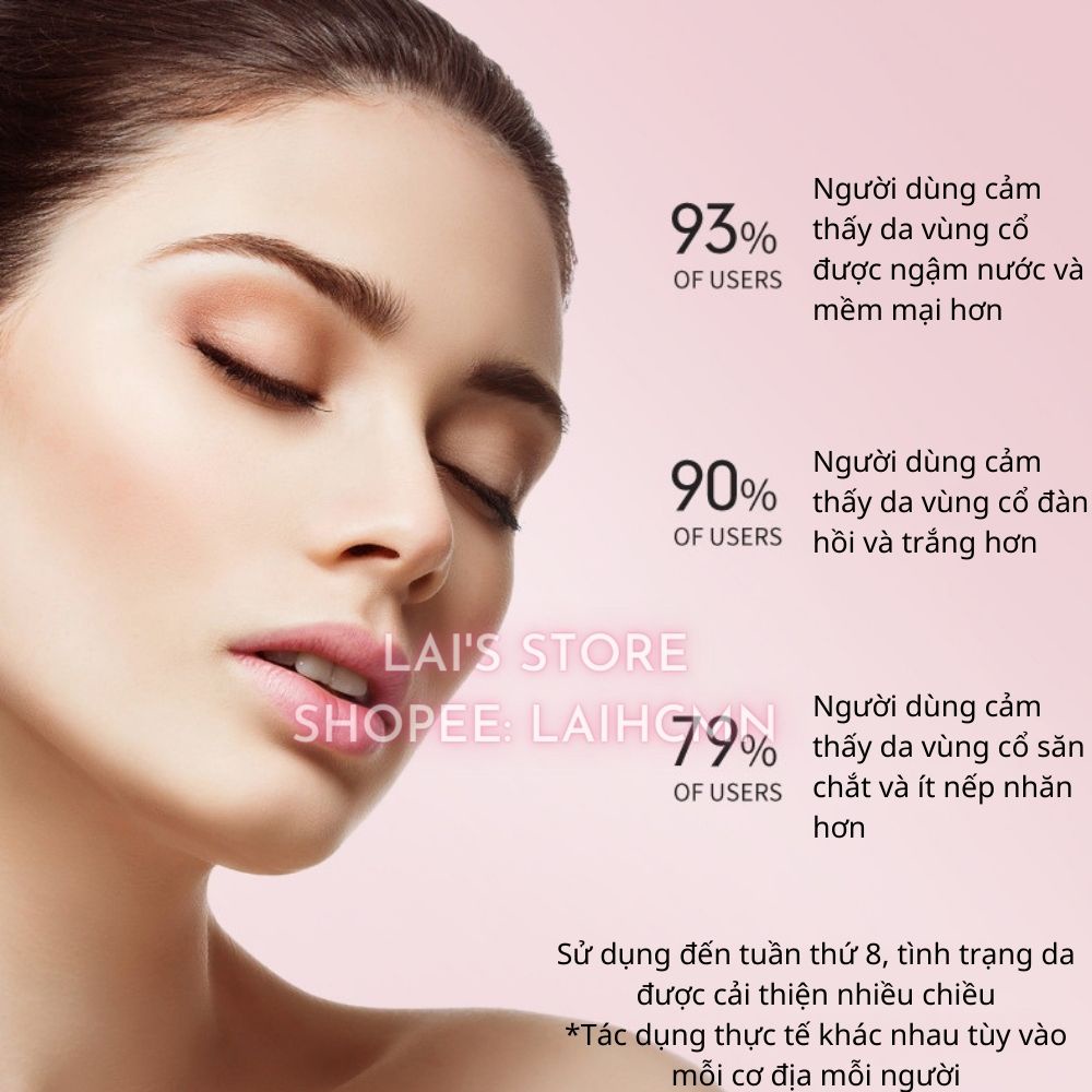 Mặt Nạ Cổ Tinh Chất Cherry NOTO Loại Bỏ Nếp Nhăn, Làm Trắng Da, Dưỡng Ẩm, Nâng Cơ, Săn Chắc Da Vùng Cổ Mask Chính Hãng