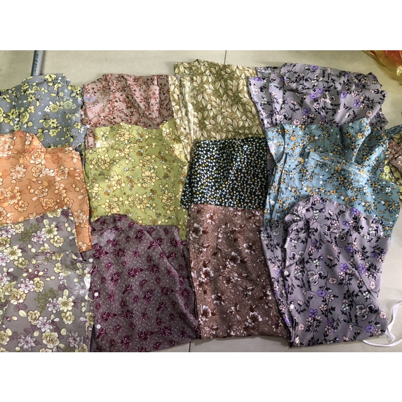 Áo bà bà tay cọc, có túi - vãi lụa cho bà.  Được chọn màu, màu mới mỗi ngày!!!