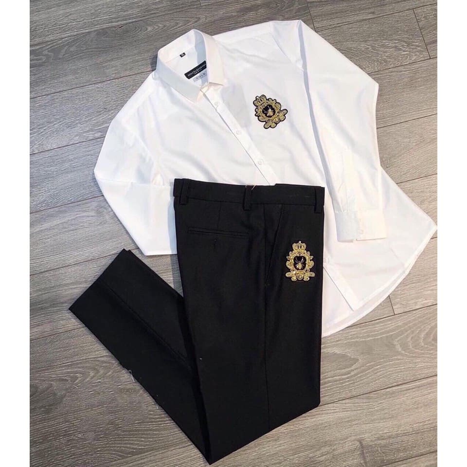 Quần Tây + Áo Sơ Mi Học sinh- Văn phòng - phong cách