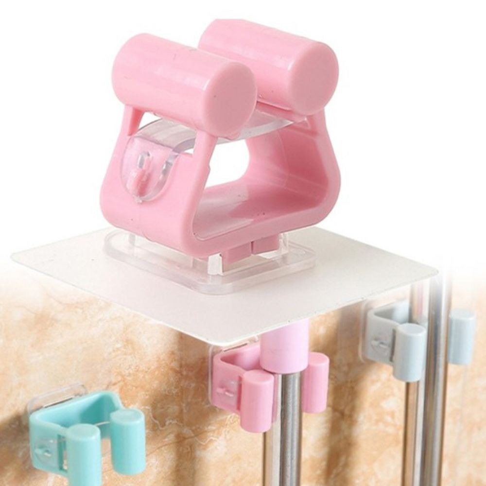 Móc treo cây lau nhà dán tường