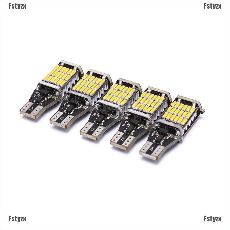 Đèn Led T15 W16W 45 Smd 4014 6000k Ánh Sáng Vàng/Đỏ Cho Xe Hơi