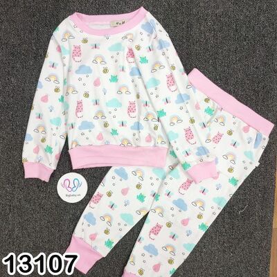 BỘ DÀI NHÍ THUN COTTON NHIỀU MẪU DỄ THƯƠNG CHO BÉ GÁI 9-28KG