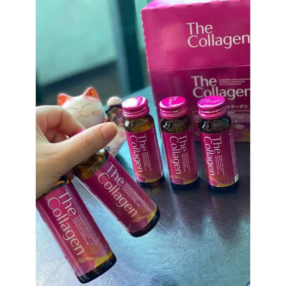 The Collagen Shiseido dạng chai nước uông Nhật Bản