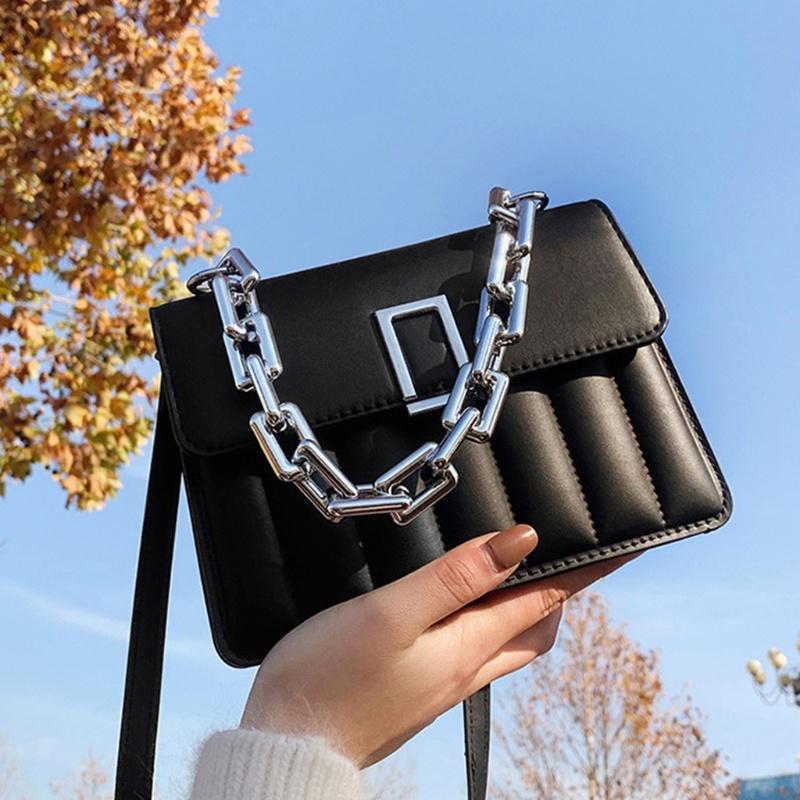 Túi Đeo Chéo Vai Bằng Da PU Thời Trang Dành Cho Nữ