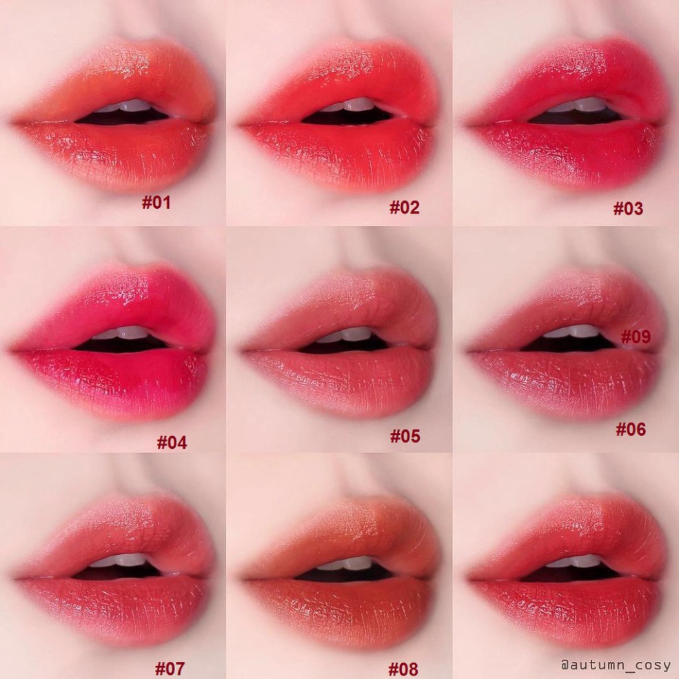 [khoivu]  Son Tint bóng Romand Juicy Lasting Tint màu 17 PLUMCOKE 64