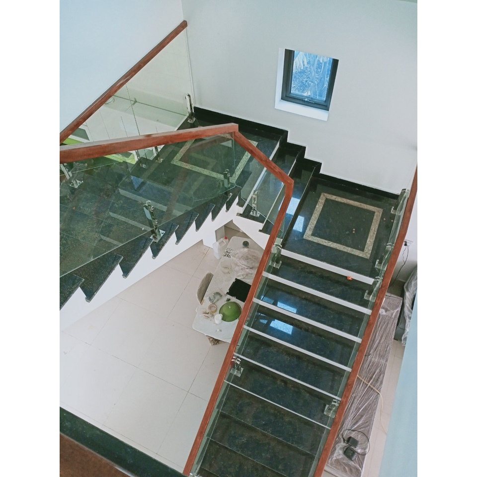 MẪU Tay vịn nhựa giả gỗ vuông 60x60 15cm