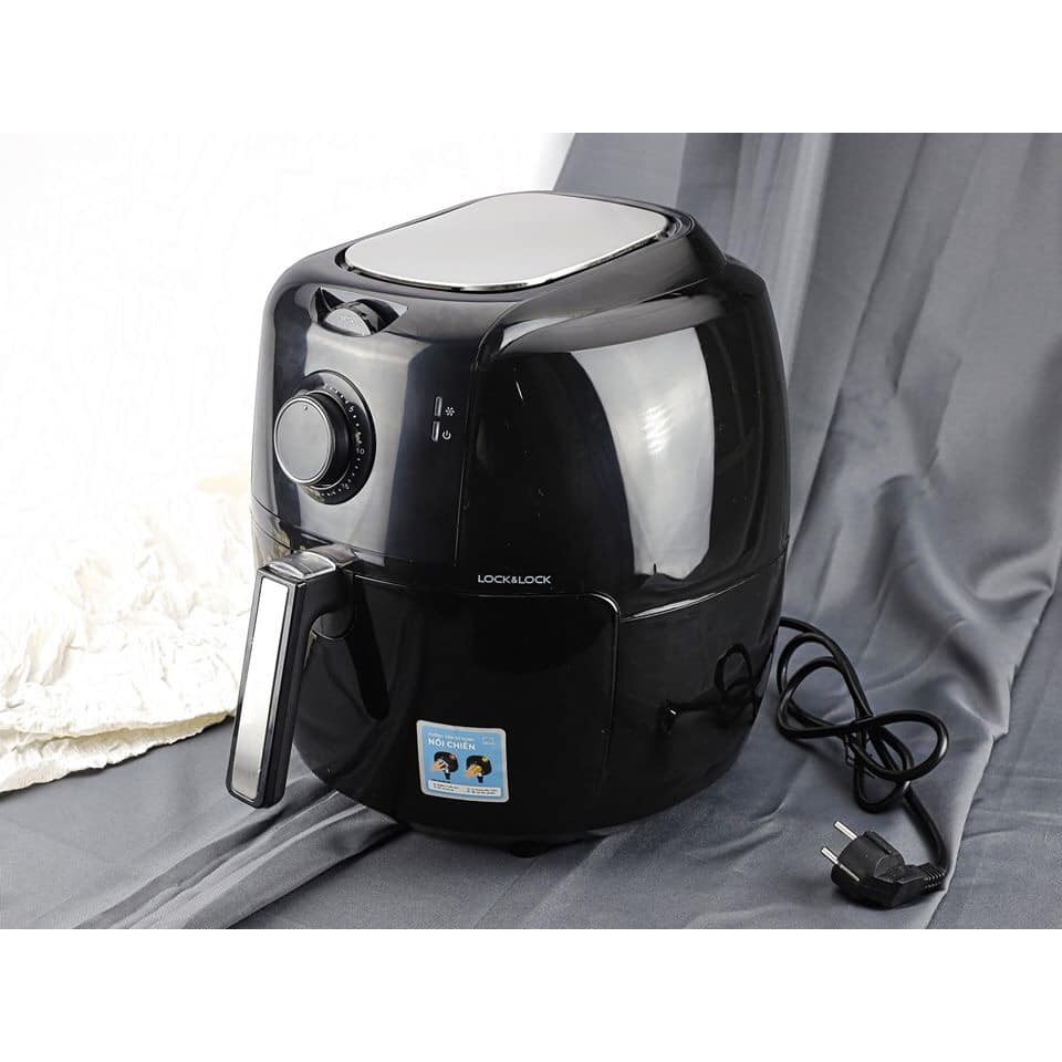 NỒI CHIÊN KHÔNG DẦU LOCK&LOCK CƠ EJF186BLK 5.5L