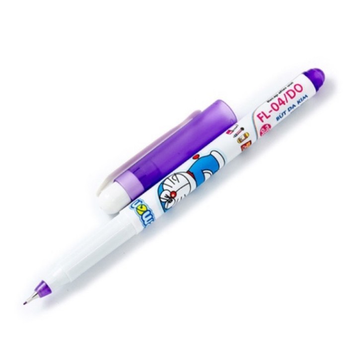 Bút lông kim màu tím FL-04 / FL-08 Doraemon