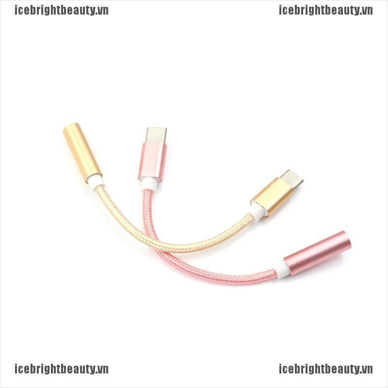 Giắc Chuyển Đổi Từ USB Type-C Sang 3.5mm AUX