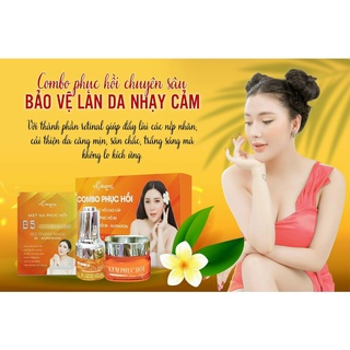 Combo Kem Face + Serum phục hồi B5 Ncollagen