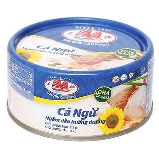 Cá Ngừ Hạ Long Ngâm Dầu Hướng Dương Hộp 115/175G