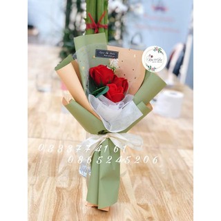 Sỉ Bó Hoa 3 bông. (Sỉ từ 10 bó)