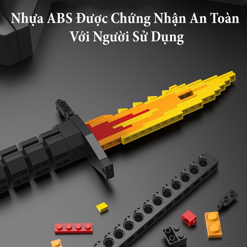 Đồ Chơi Lắp Ráp Mô Hình Knife CSGO Butterfly / M9 bayonet / Karambit / Flip / Bowie / Marble Fade Với 170+ PCS