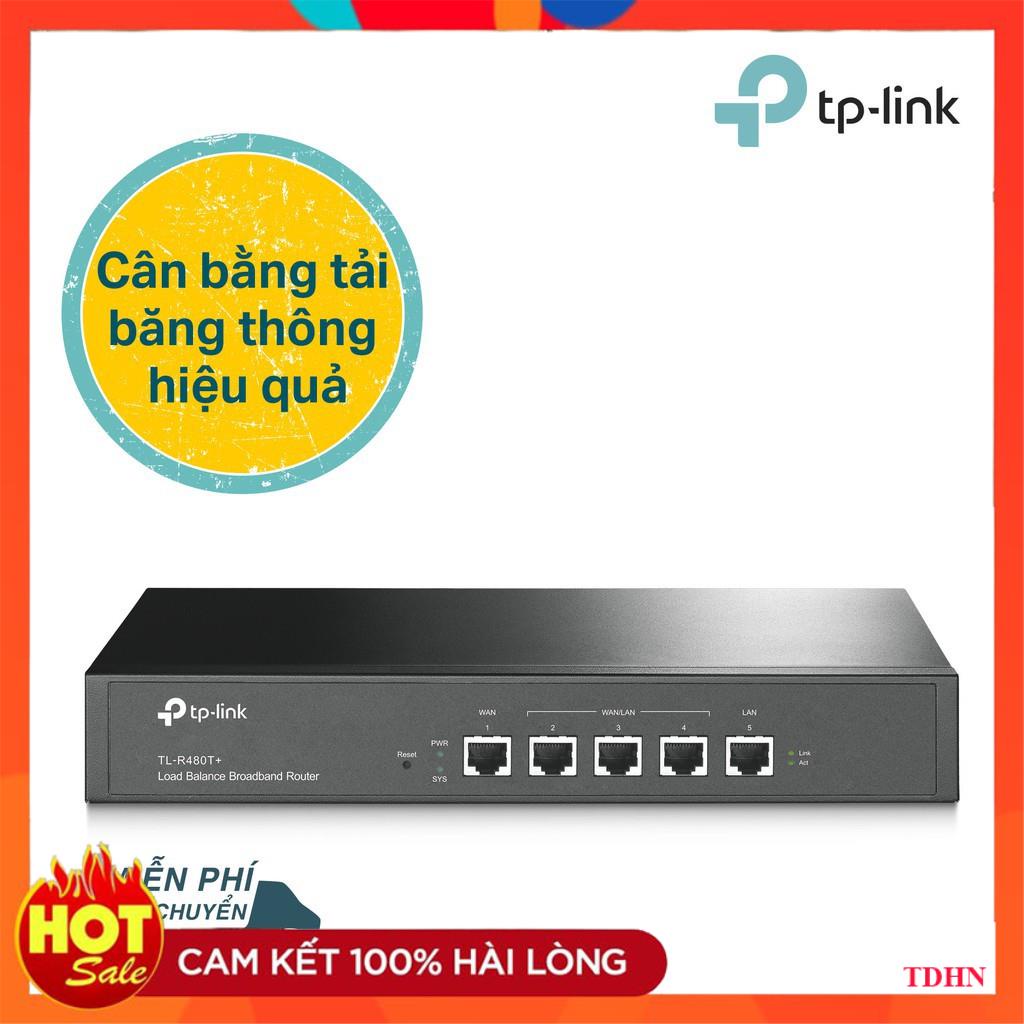 [Hãng] TP-Link Bộ phát Wi-fi băng thông rộng cân bằng tải - TL-R480T+ Hãng phân phối chính thức