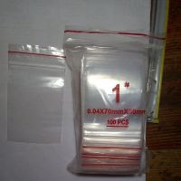 100 TÚI NILON ZIPPER ĐỰNG GẠO MUỐI