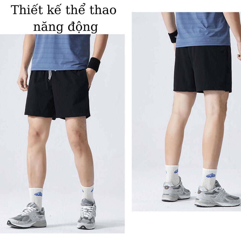 Quần short đùi thể thao ngắn Thái Khang loại quần đùi ngắn 2 túi chất liệu thoải mái Qdui19