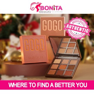 Bảng Mắt 9 Ô Vuông Lì Và Nhũ Gogo Tales (vận chuyển xa dễ nứt ô nhũ)