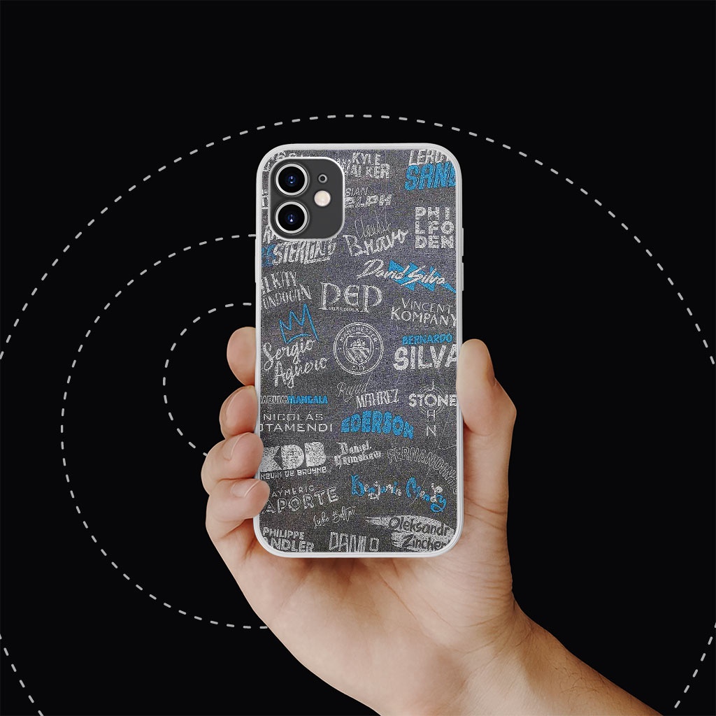 Ốp Lưng dẻo Manchester city players names cho iphone 6 - iphone 13 MCT20210099