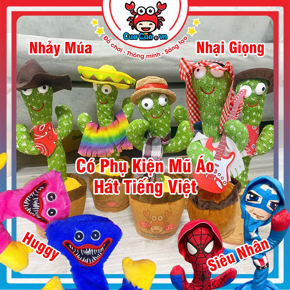 Xương rồng nhảy múa, biết nói biết hát nhại tiếng việt