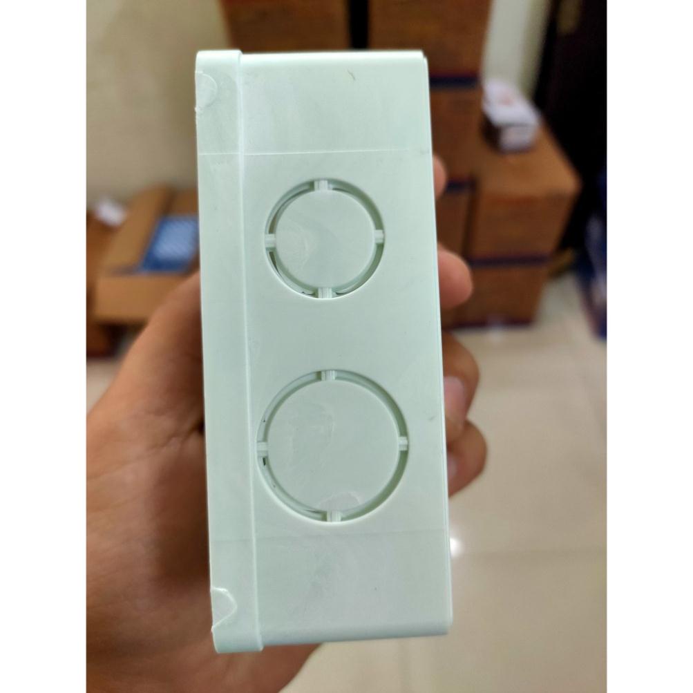 Đế âm đơn chống cháy dùng cho mặt chữ nhật SINO S2157