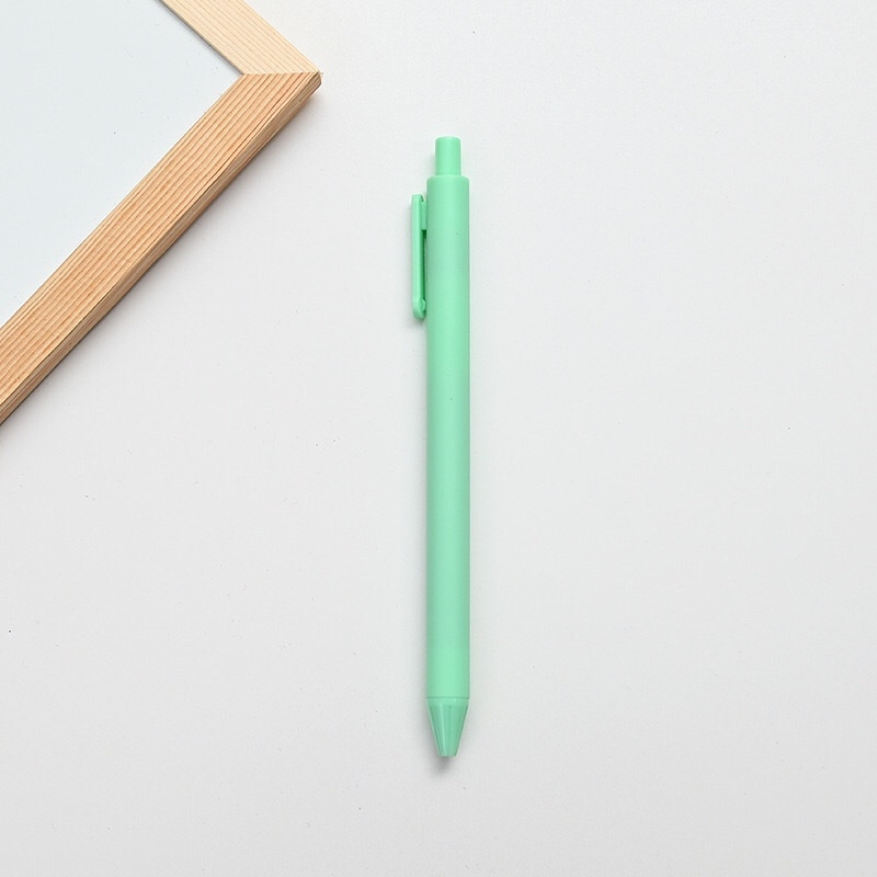 Bút viết mực gel dạng nhấn màu macaron