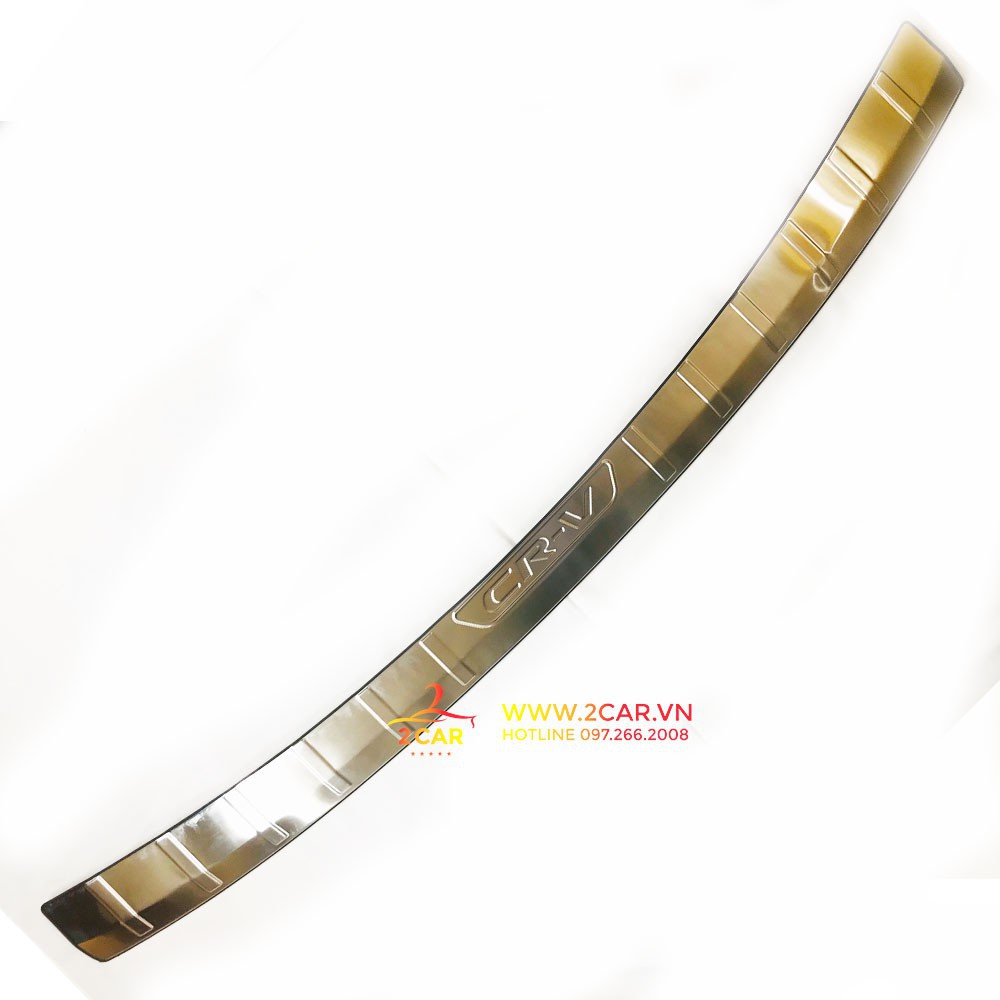 Ốp Chống Trầy Cốp Ngoài Xe Honda CRV 2018-2020, chất liệu inox