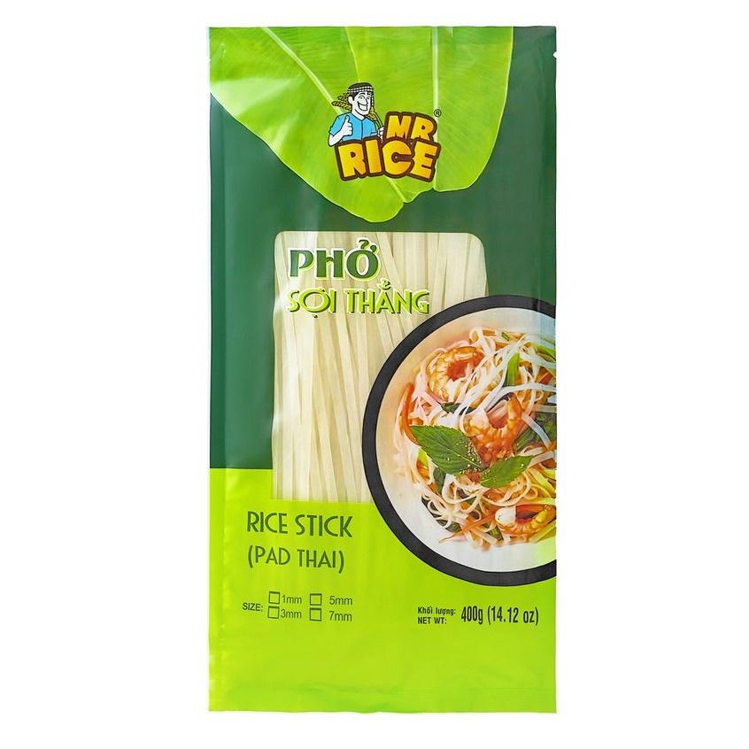 [FreeShip] Pad Thái phở sợi thẳng (hủ tiếu xào) Mr Rice Duy Anh Foods Ăn Kiêng - gói 400gr