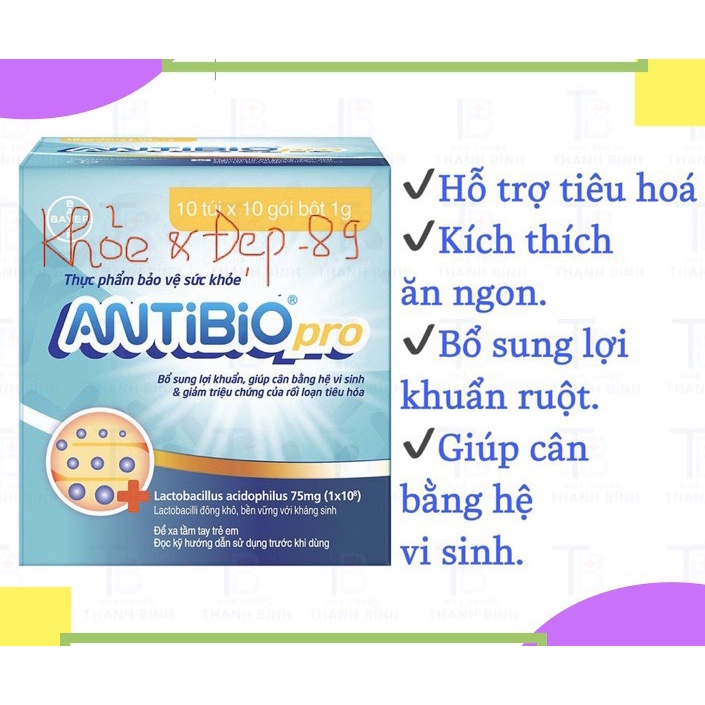 ANTIBIO - MEN LỢI KHUẨN RUỘT - XUẤT XỨ HÀN QUỐC.