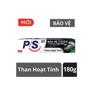 Kem đánh răng P/S bảo vệ 123 Than hoạt tính 230g date mới