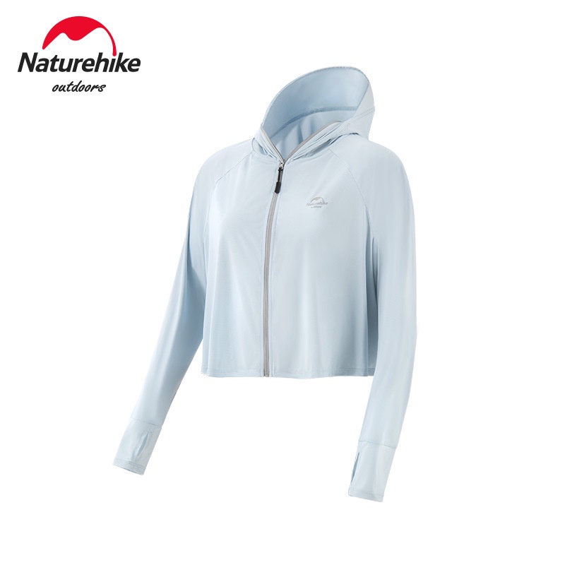 Áo Khoác Chống Nắng Naturehike Bằng Lụa Lạnh Siêu Mỏng Thoáng Khí Thời Trang Mùa Hè Cho Nữ UPF50 +