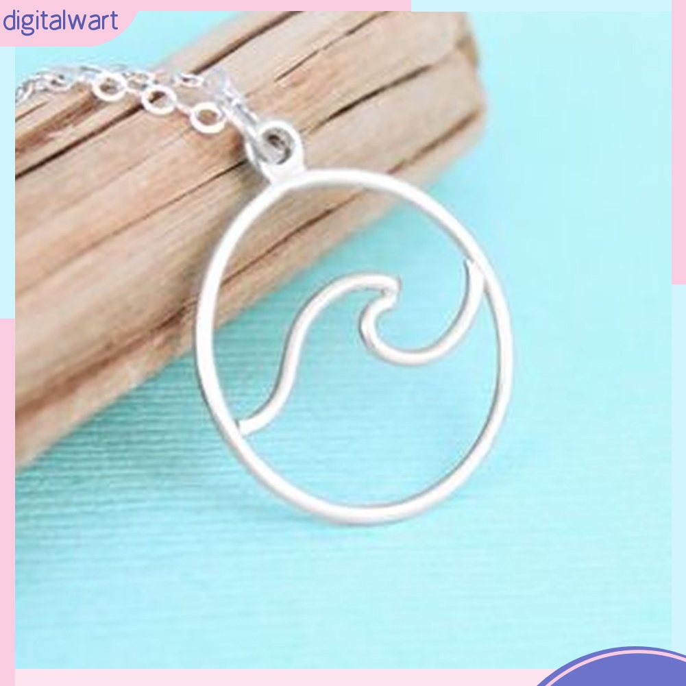 Dg✌❤Vòng cổ MặT HìNh SóNg BiểN ThờI Trang Cho Nữ