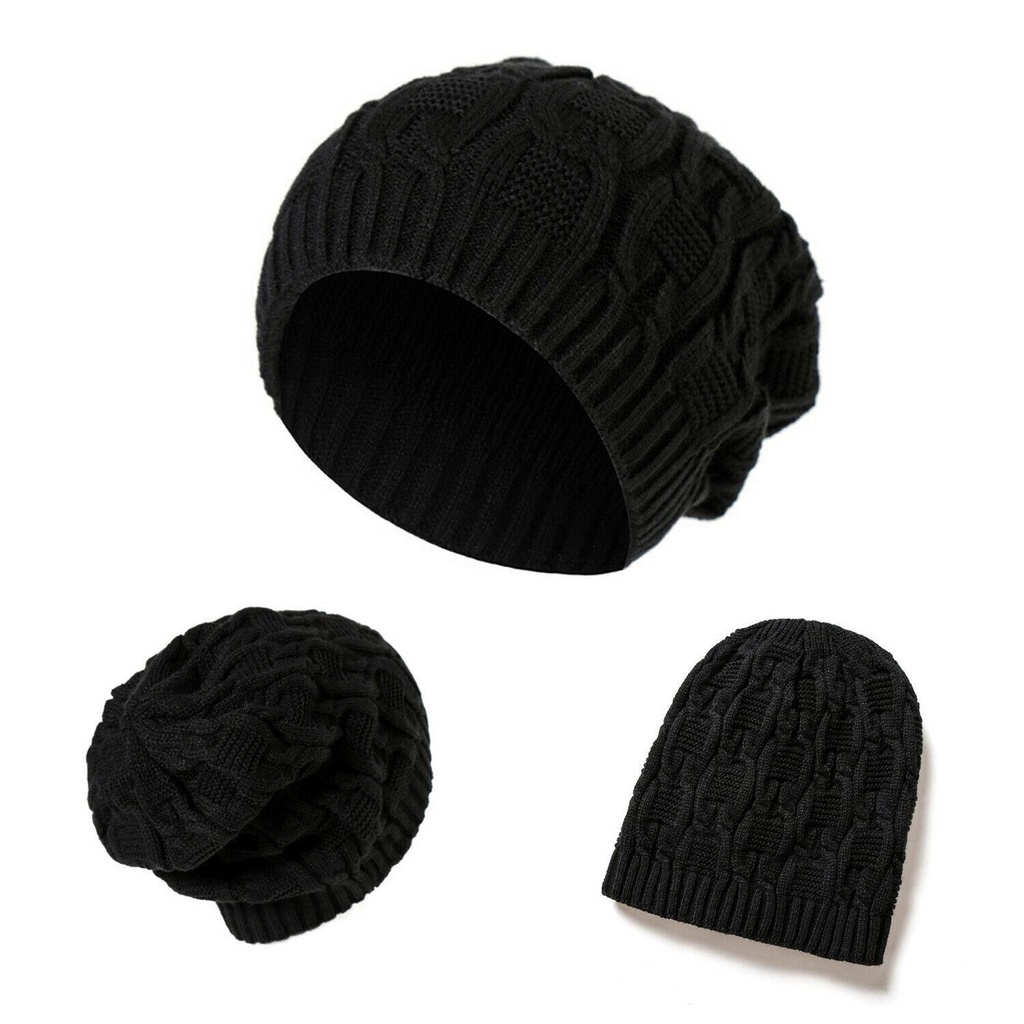 Mũ beanie Trùm Đầu Giữ Ấm Thời Trang Thu Đông