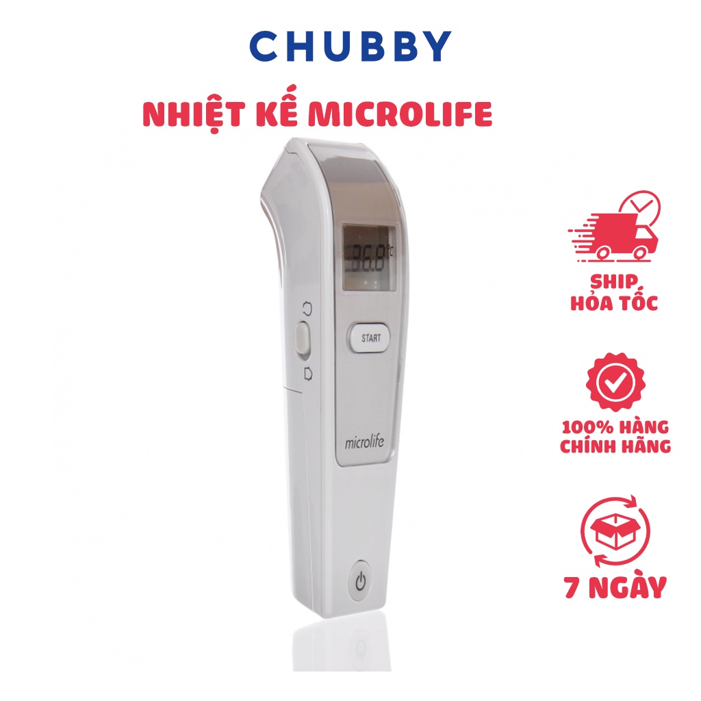 Nhiệt Kế Điện Tử Hồng Ngoại MICROLIFE Giúp Đo Nhiệt Độ Cơ Thể Chính Xác, An Toàn, Nhanh Chóng