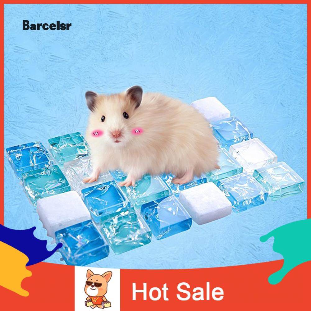 Thảm lót làm mát kích thước nhỏ dành cho sóc/chuột hamster dùng trong mùa hè