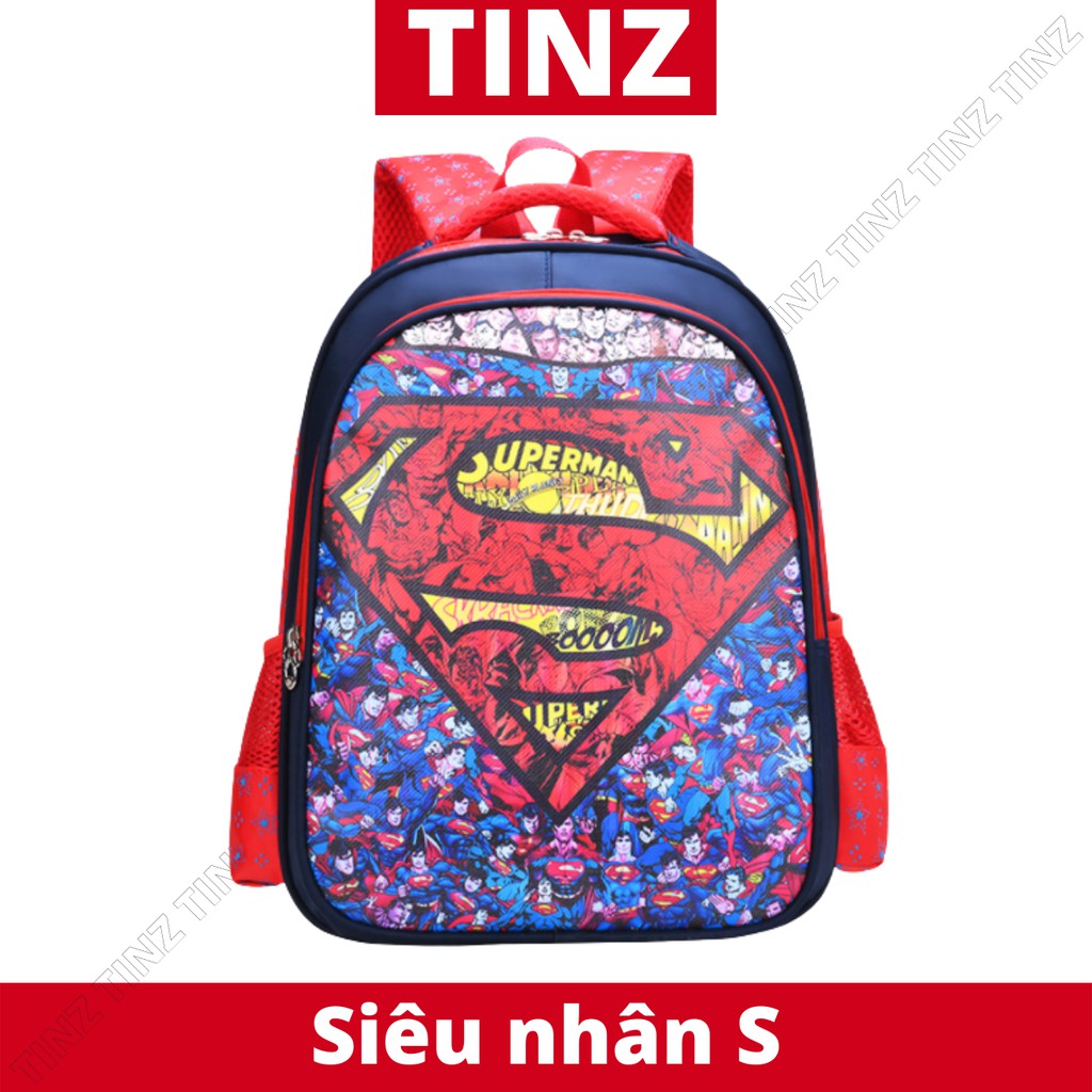 Balo đi học cho bé lớp 1,2,3,4,5 cặp học sinh tiểu học cấp 1 chống gù chống nước TINZ|Mã CC1-09-B