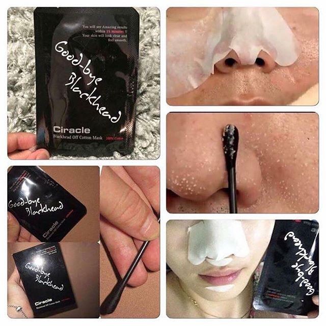 Hộp 20 miếng - Mặt nạ đẩy mụn đầu đen Ciracle Goodbye Blackhead