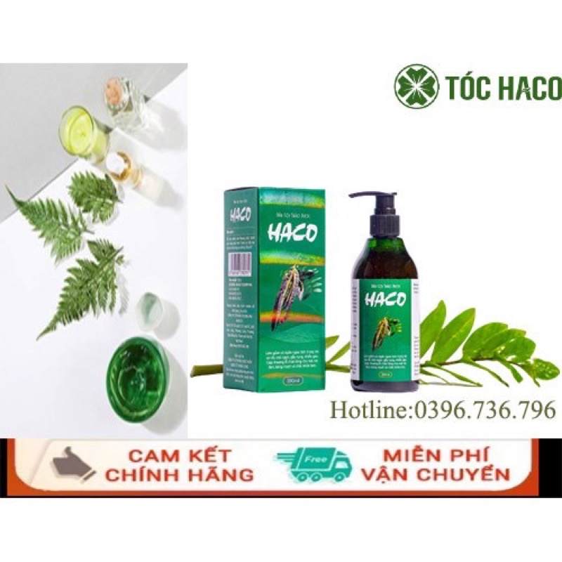 Dầu Gội HACO thảo dược kích mọc tóc làm đen tóc