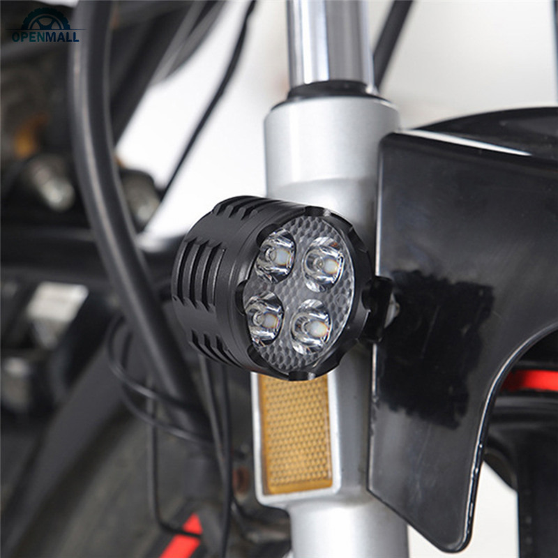 Đèn Pha 4led Siêu Sáng Cho Xe Mô Tô / Tàu Thuyền