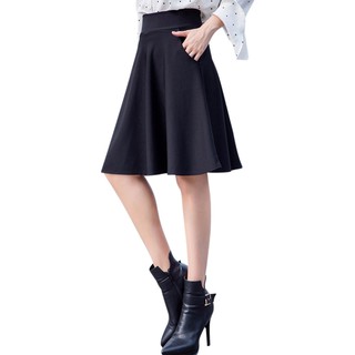 Chân Váy Xòe Phối Túi(L dài 52cm,XL dài 62cm)