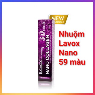 [Nhuộm giá sỉ] Nhuộm Lavox 59 Màu