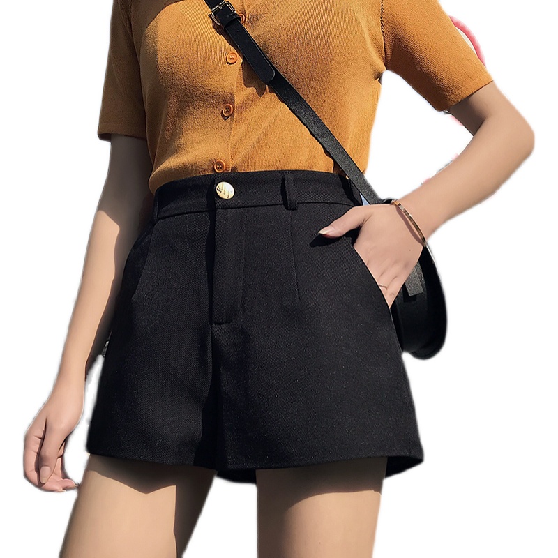 Quần Short Chữ A Lưng Cao Dáng Rộng Thời Trang Xuân Hè 2021 Cho Nữ | BigBuy360 - bigbuy360.vn
