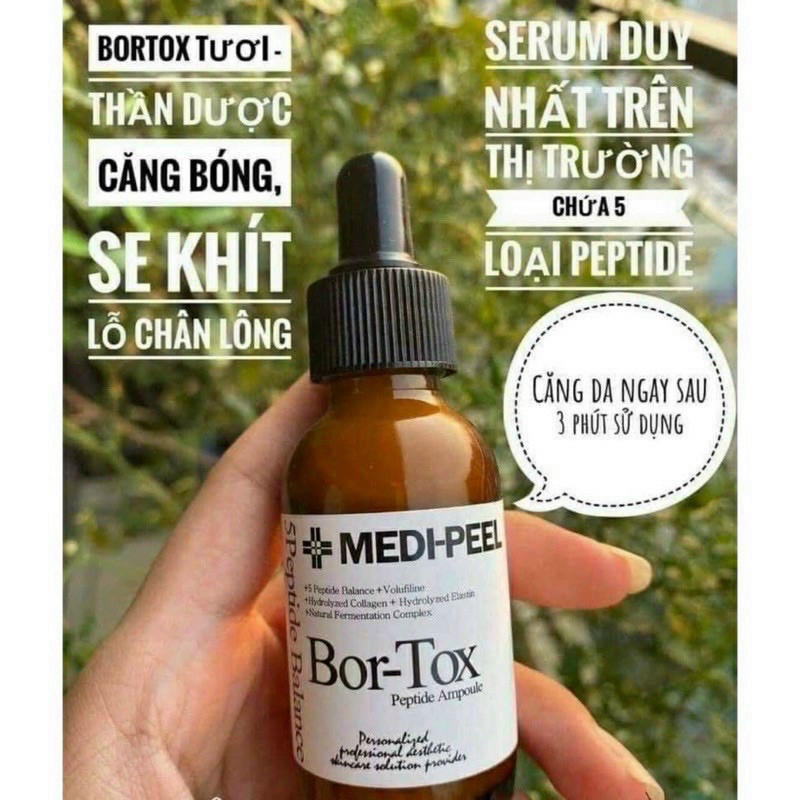 TINH CHẤT CĂNG DA CHỐNG LÃO HOÁ BOR-TOX MEDIPEEL 30ml