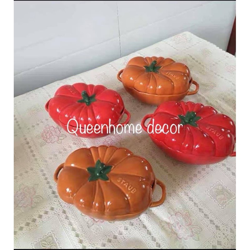 Tô cà chua, tô bí siêu dễ thương