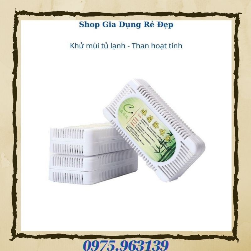 HÚT MÙI TỦ LẠNH THAN TRE HOẠT TÍNH💥FREE SHIP💥Khử Mùi Tủ Lạnh, Ô tô...Kháng khuẩn, Chống Oxy hóa bằng than hoạt tính