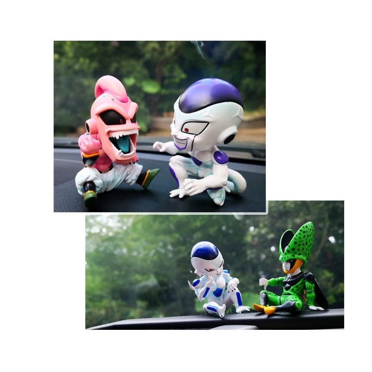 (Có sẵn - 9cm) Mô hình chibi Frieza Cell Mabuu - Figure Frieza Dragonball